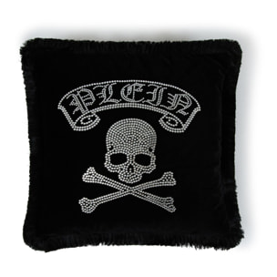 PHILIPP PLEIN Cushion Crystal Skull 40x40