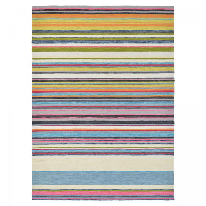 Tapis extérieur tissé kilim rectangle ELXE