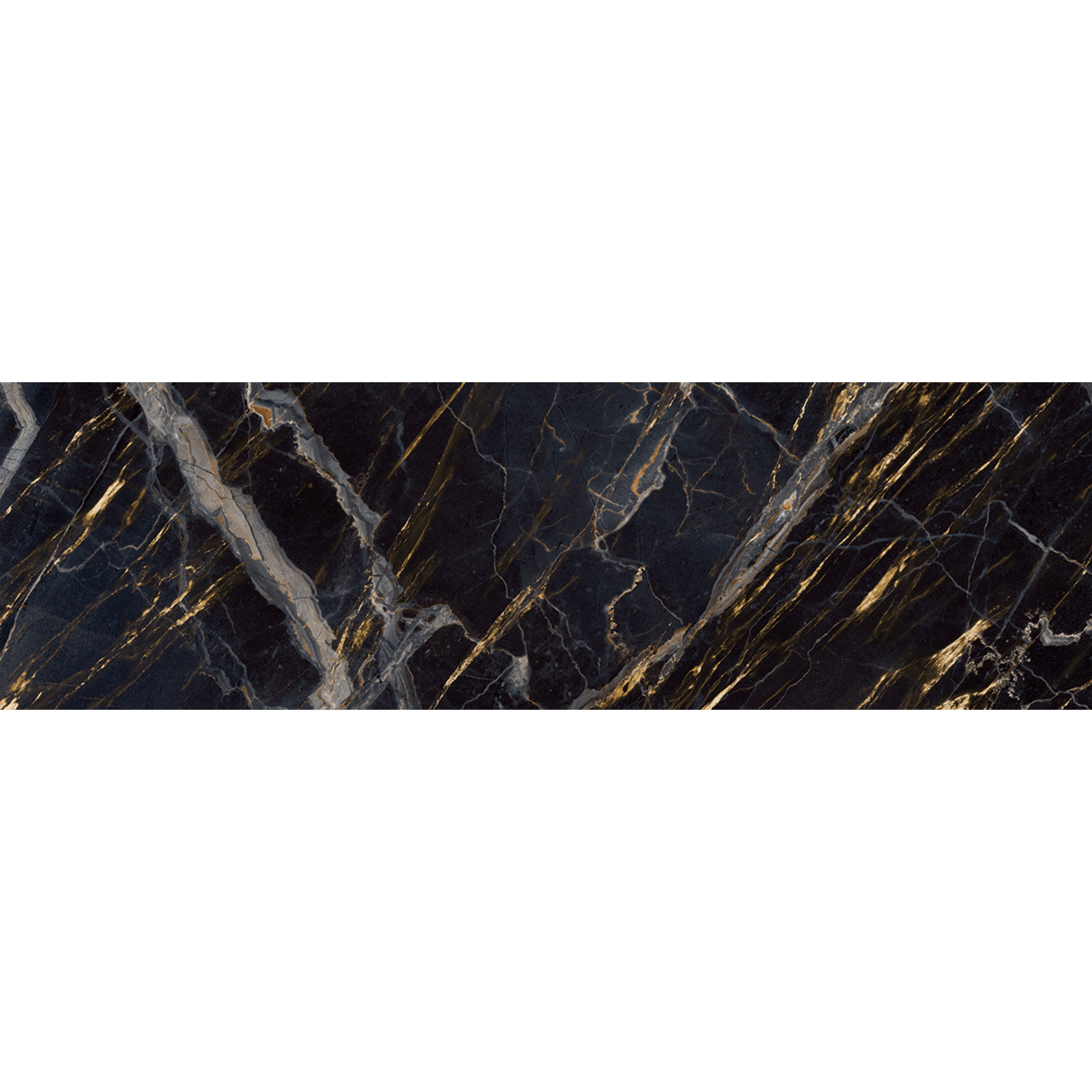 Crédence adhésive - MARBRE NOIR TIGRÉ - 60x200cm