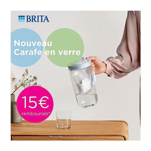 Carafe filtrante BRITA en verre model one