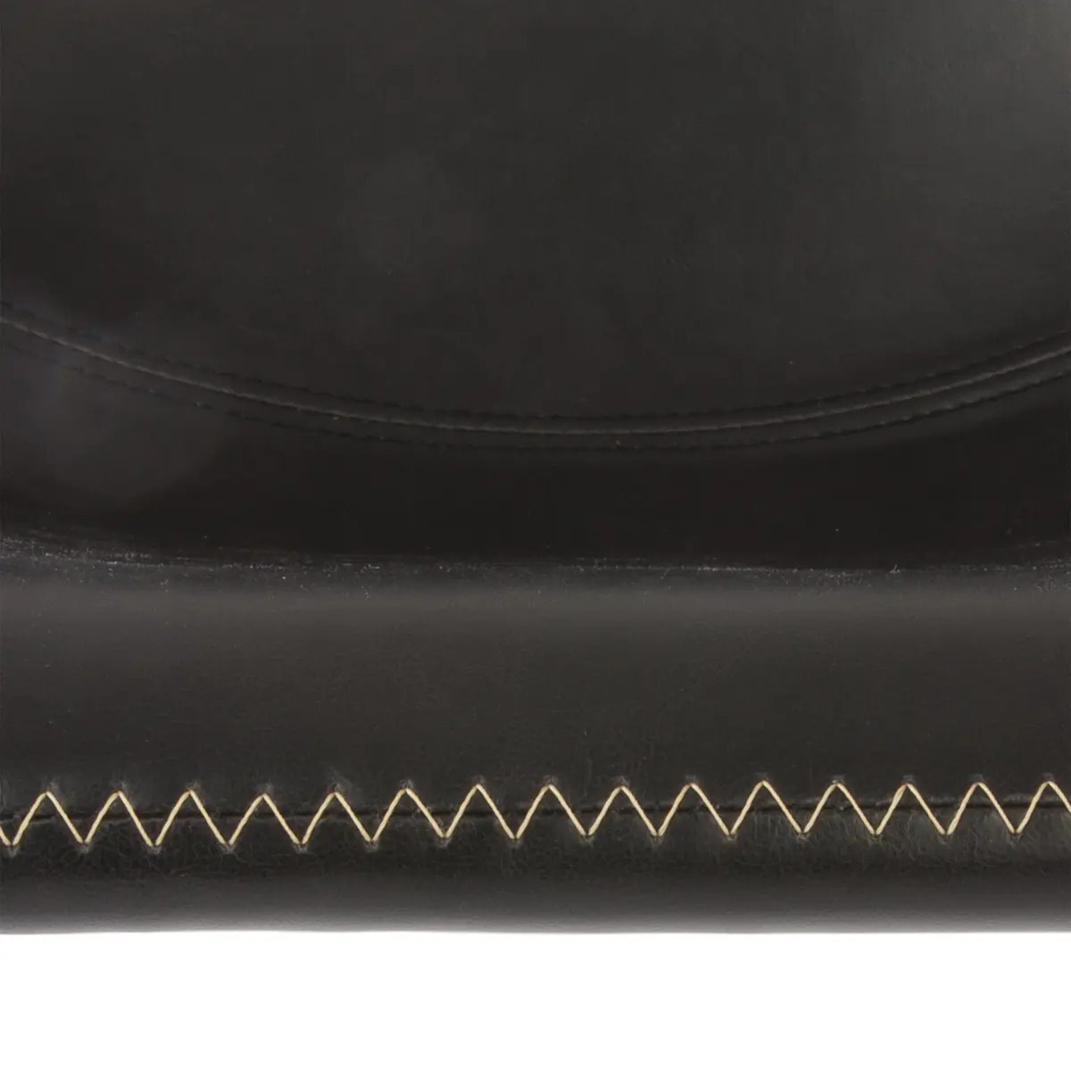 Lot de 2 chaises de bar "Lois" effet cuir noir