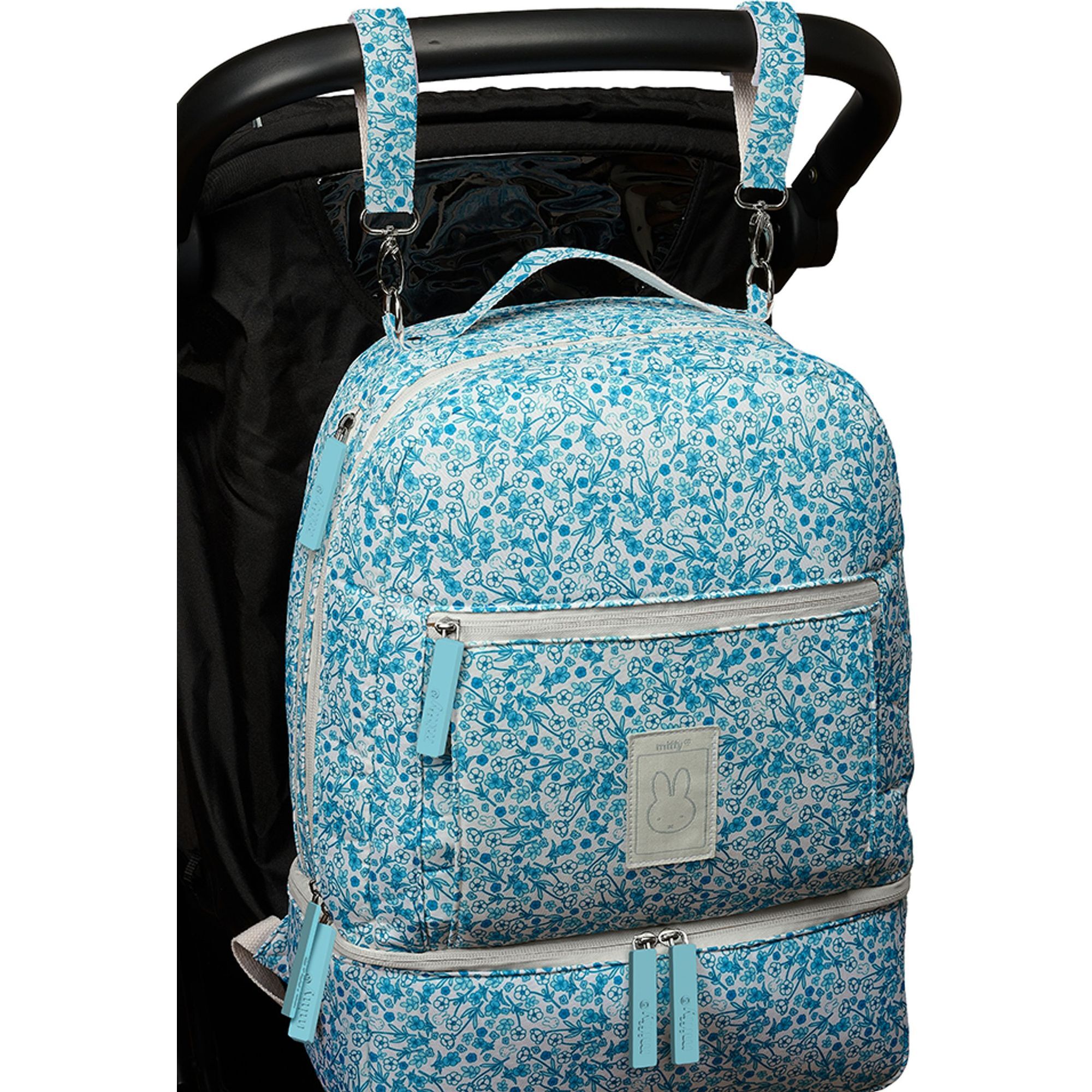 Mochila accesorios bebe rec. y rep. miffy mum "garden"