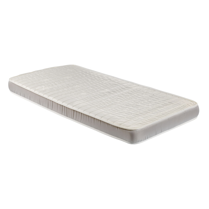 Colchón Viscoelástico y Espuma HR Altura 14 cm Alta firmeza Para niños 6 capas de confort TECHNO · WHAT THE SLEEP