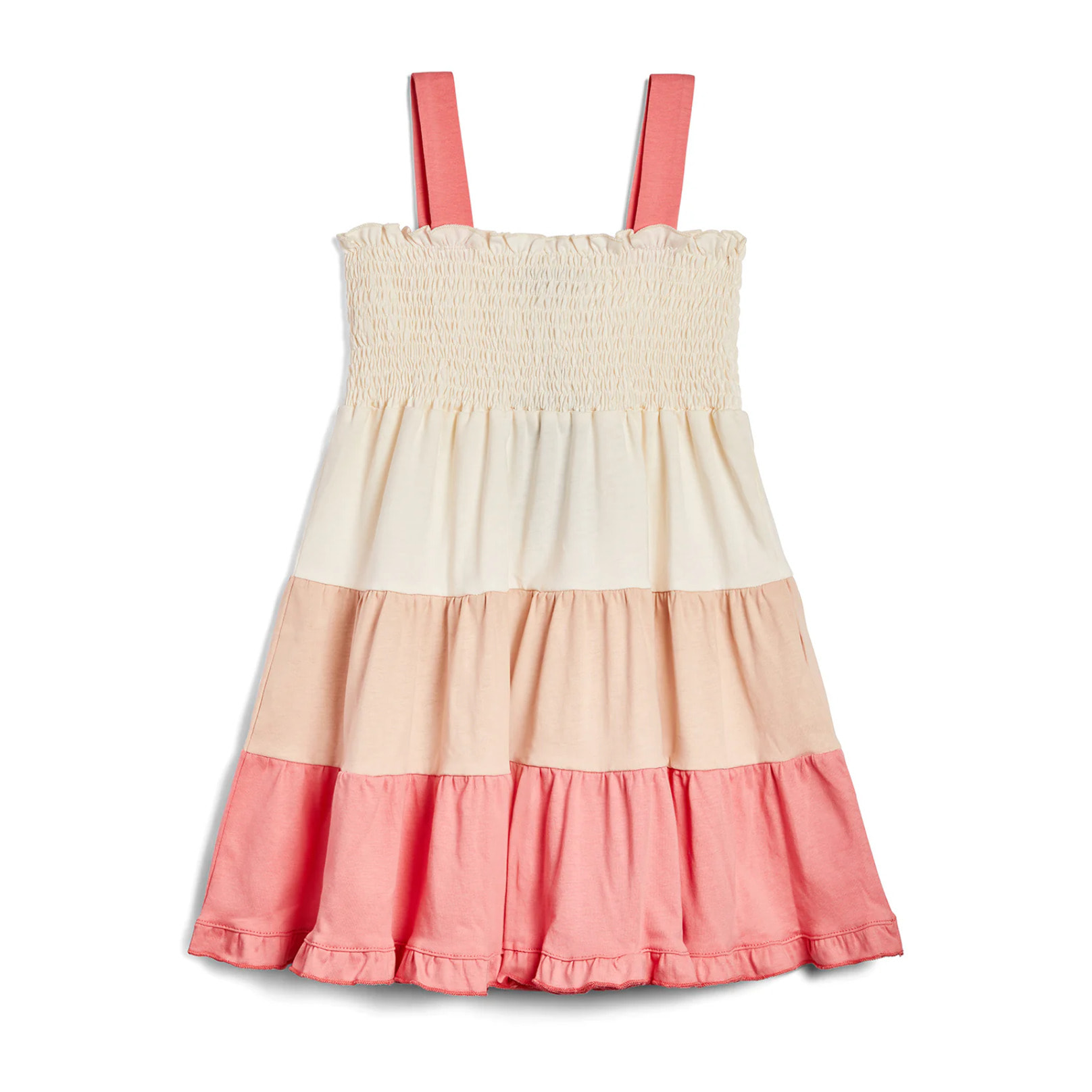 Vestido de Tirantes de Niña Estampado Multicolor