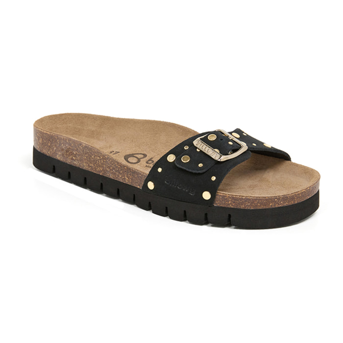Sandalia Plataforma Negro Mujer BILLOWY NEGRO