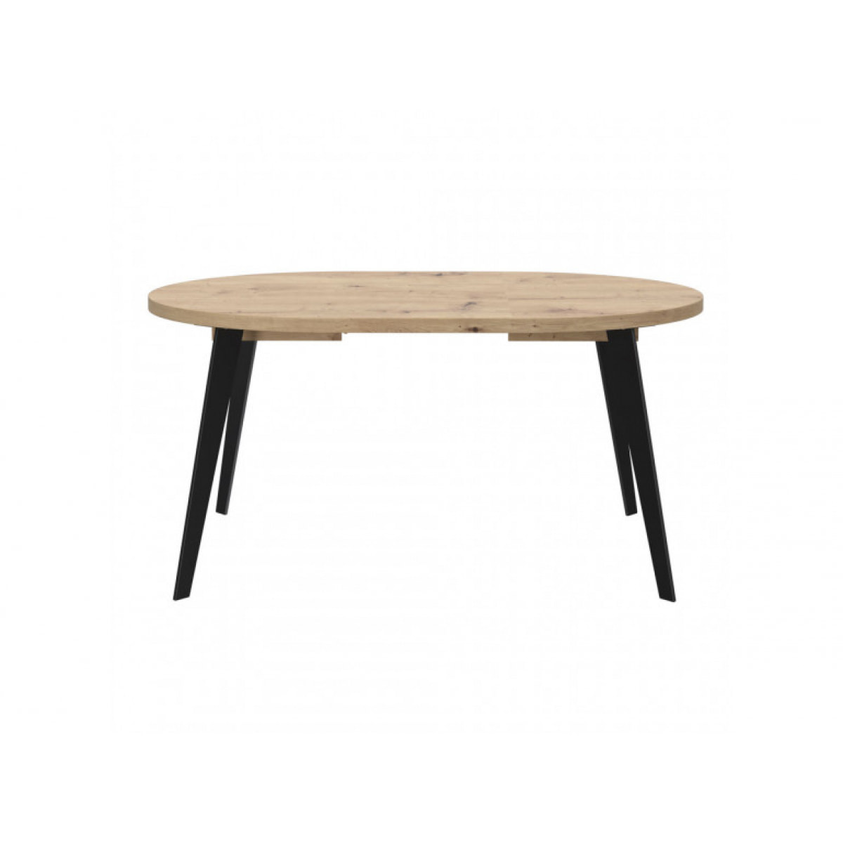 Table ronde en bois extensible D.110 cm - 3 coloris - XTRA