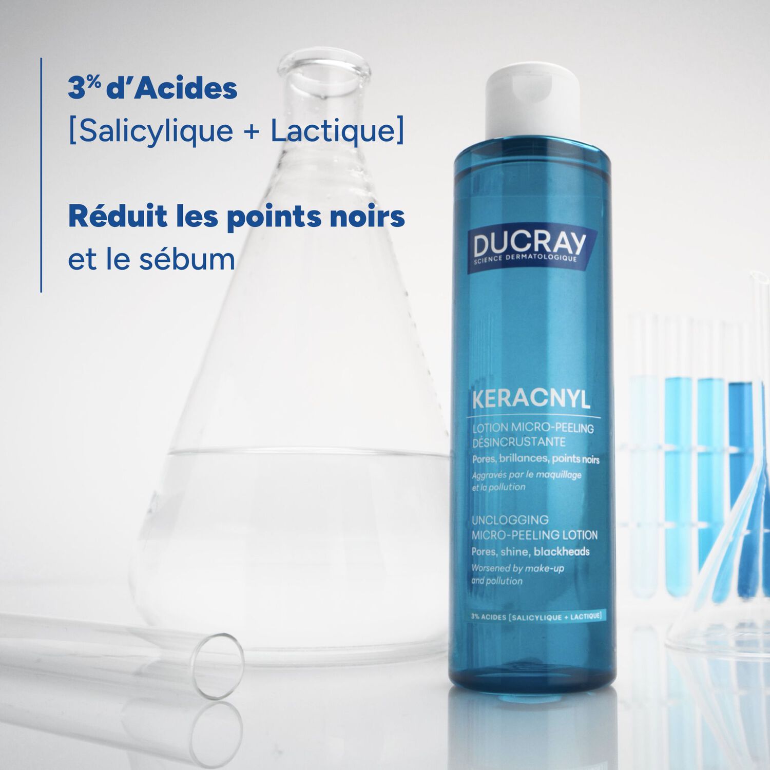Keracnyl - Lotion Micro-Peeling Désincrustante 200 ml