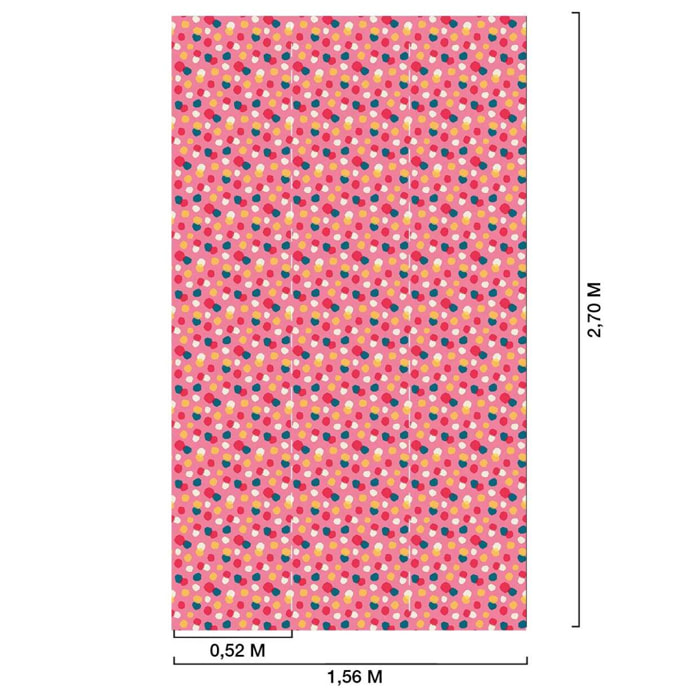 Papier peint panoramique Mood bulle  Intissé