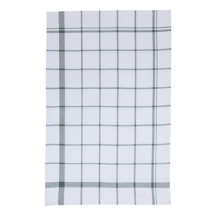 Torchons Tropical 45x70cm vert 2 pièces