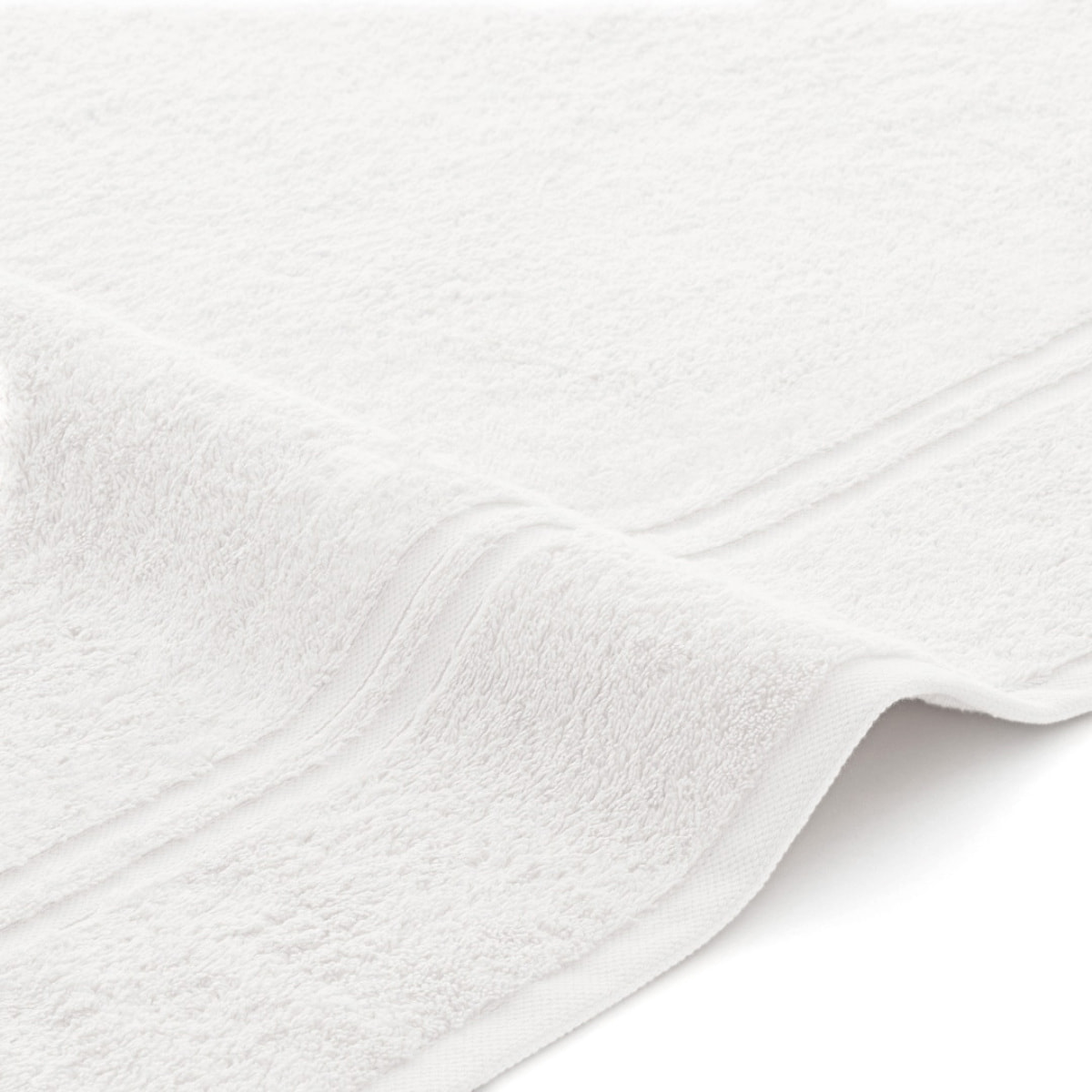 Serviette Éponge 100% Coton Peigné - 700 g/m2 BLANC