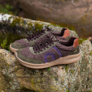 Zapatos N5435B MULTI MATERIAL BROWN/ OROEL color Brown