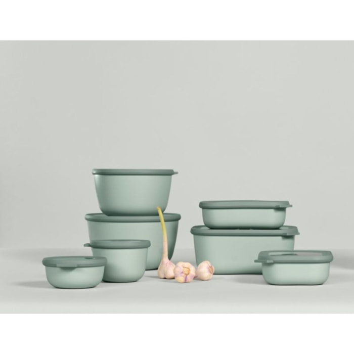 Boîte hermétique MEPAL 3 pcs Cirqula rond Nordic Sage