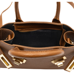 Bernalda Bolso tote pequeño Mujer. Piel auténtica Dollaro.