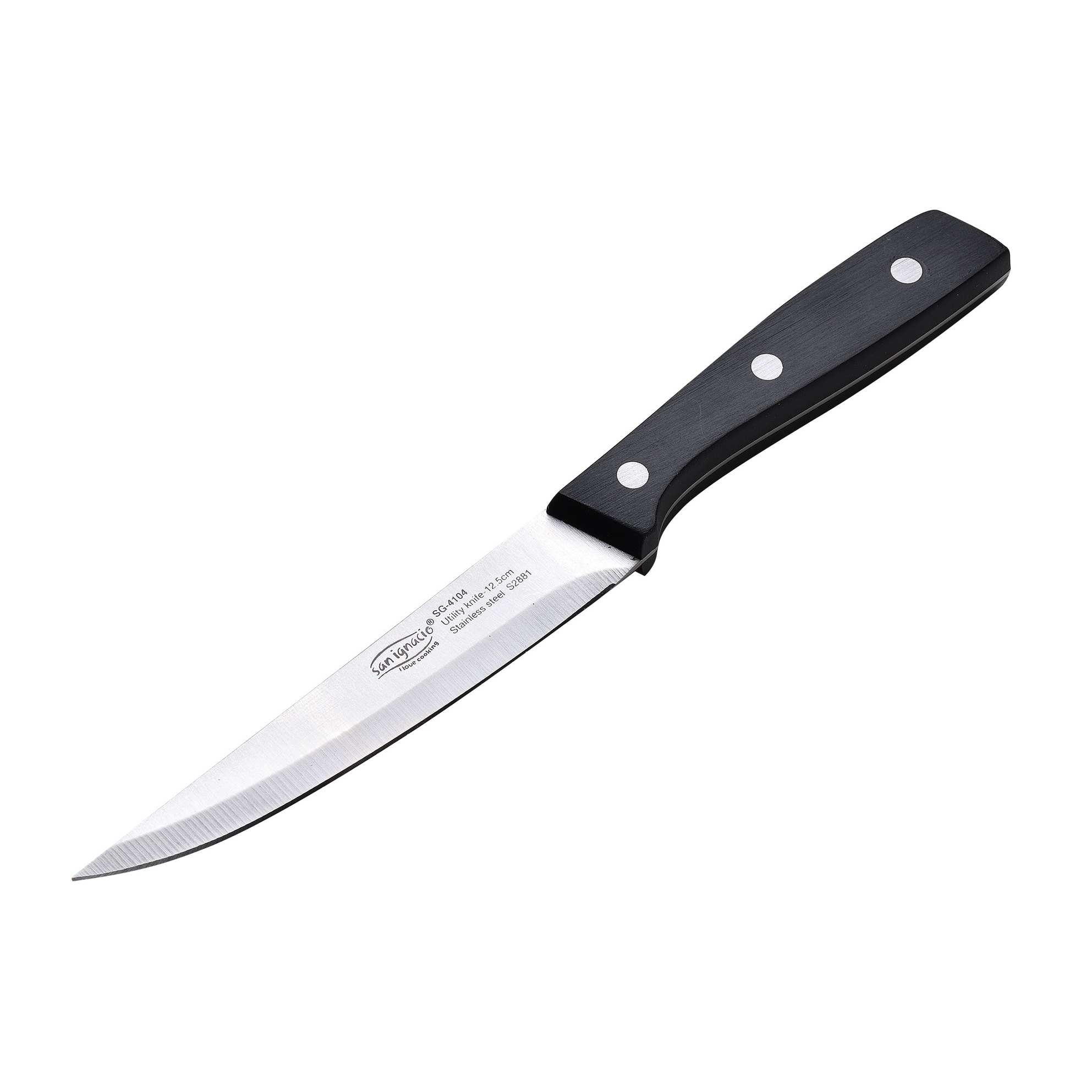 Cuchillo multiusos 12.5cm acero inox expert