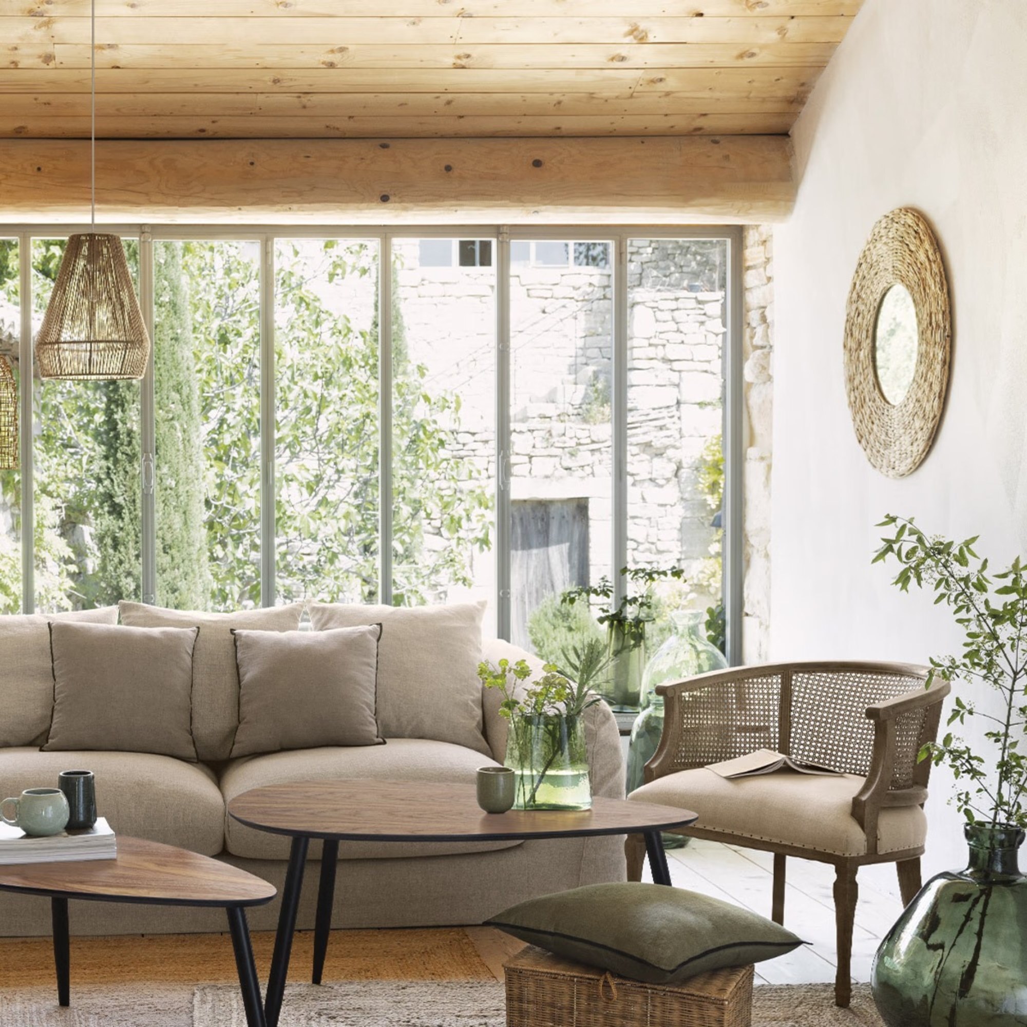 Espejo Lorena jacinto Ø75x2,5