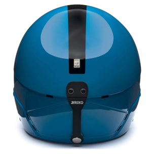 Briko - Caschi, Bambino/a, Blu - Vulcano Fis 6.8 Jr