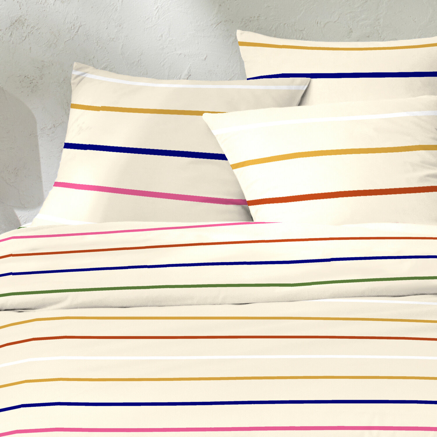 Parure housse de couette 2pcs 100% coton 57 fils_cardigan