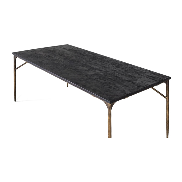 Mesas de Comedor de Madera 200 Cm Estilo Contemporáneo Artesanal