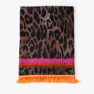 Pareo stampa leopardata