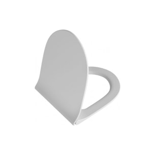 SENTO Cuvette compacte 49,5 cm avec fixations invisibles + abattant ultra-fin softclose (SentoCompact)