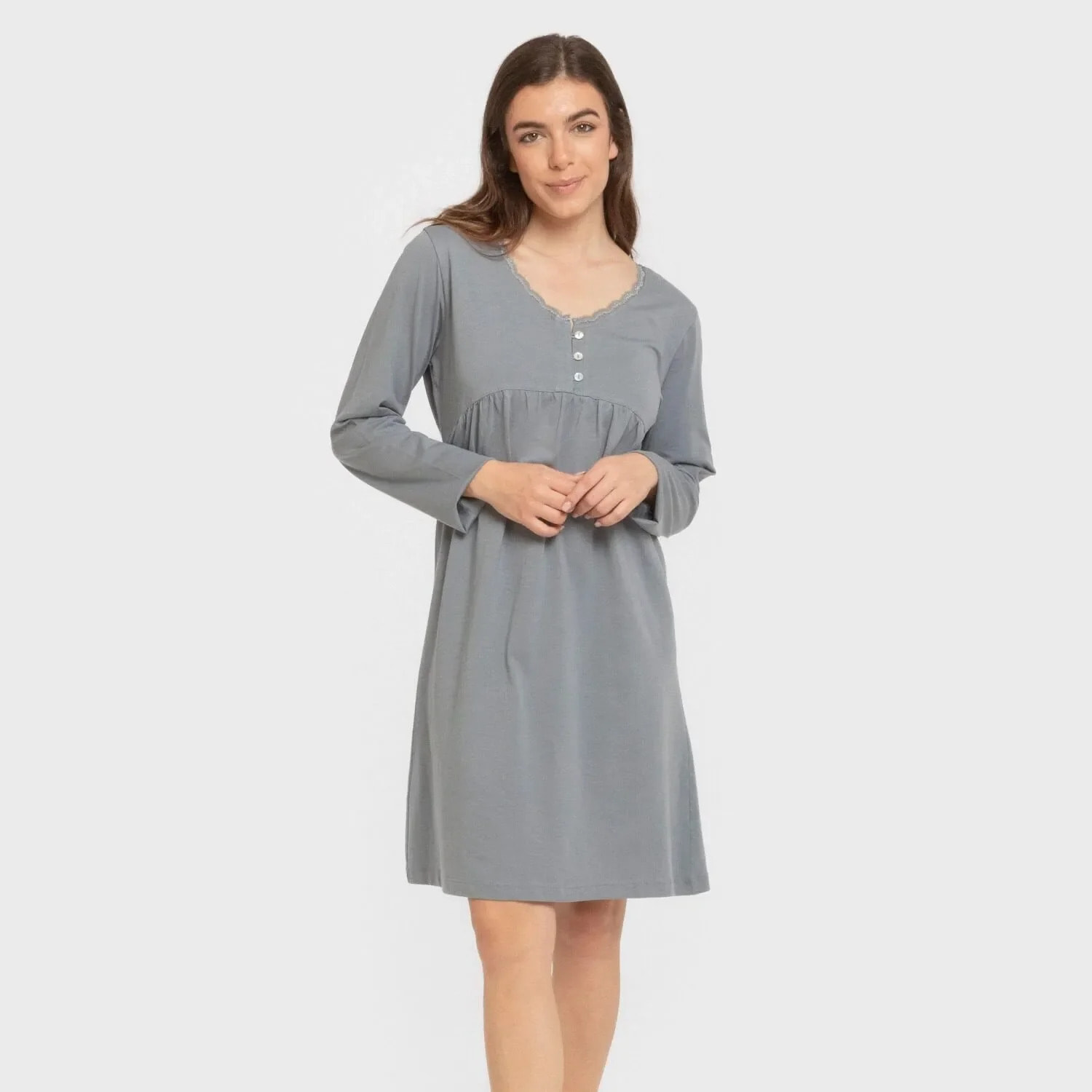 Canotta in pizzo semplice da donna m/l