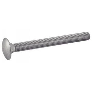 Vis métaux tête ronde collet carré inox A2 DIN 603 ACTON - 12 x 180 mm - 6221312X180