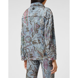PHILIPP PLEIN Denim Jacket MONOGRAM