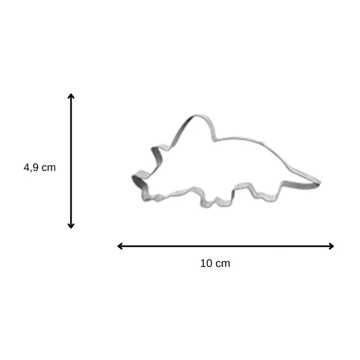 Set de 4 emporte-pièces dinosaure Zenker Emporte-pièces