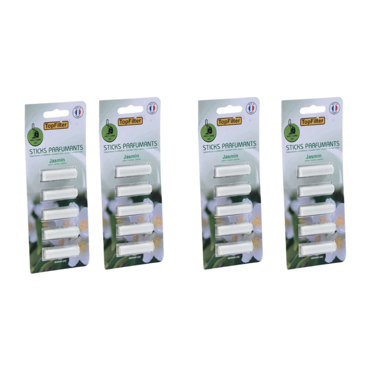 Ensemble de 20 parfums pour aspirateur en stick au jasmin TopFilter