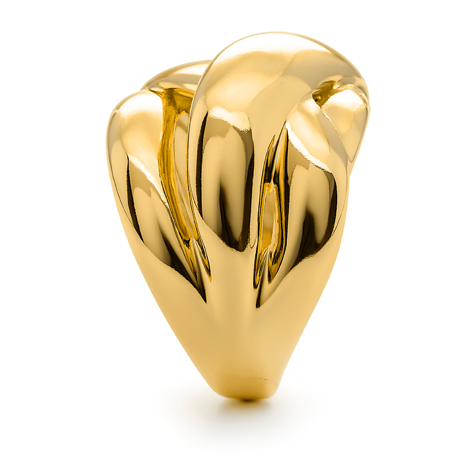 Anillo Xolit acabado oro amarillo 18k