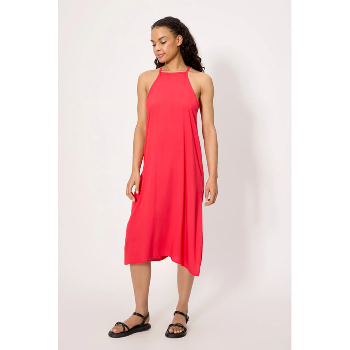 Vestito midi Arancio