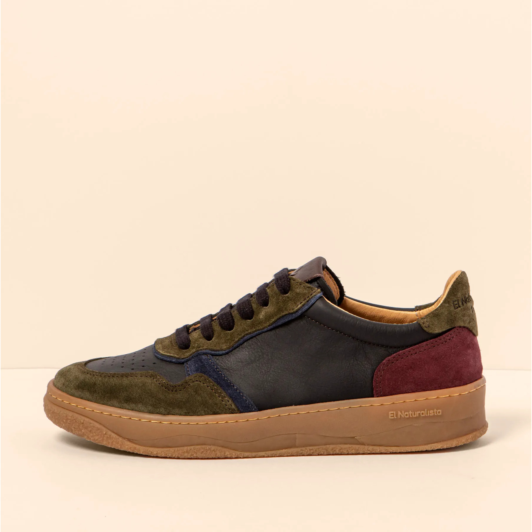 Zapatillas N5844 MULTI LEATHER BLACK/ GEO color Black
