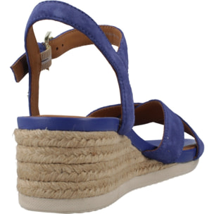 Sandalias Mujer de la marca GEOX  modelo D ISCHIA CORDA AZUL