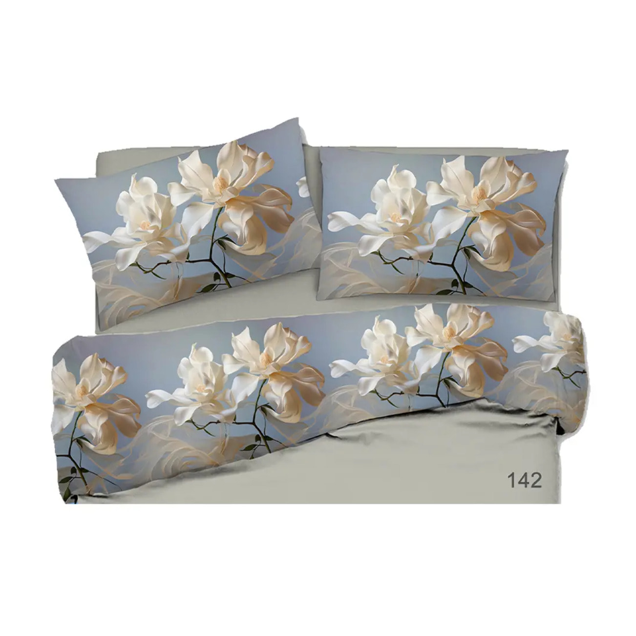 Completo Lenzuola Balzate 2 piazze Relax 142 100% Cotone e Made in Italy con stampa digitale HD