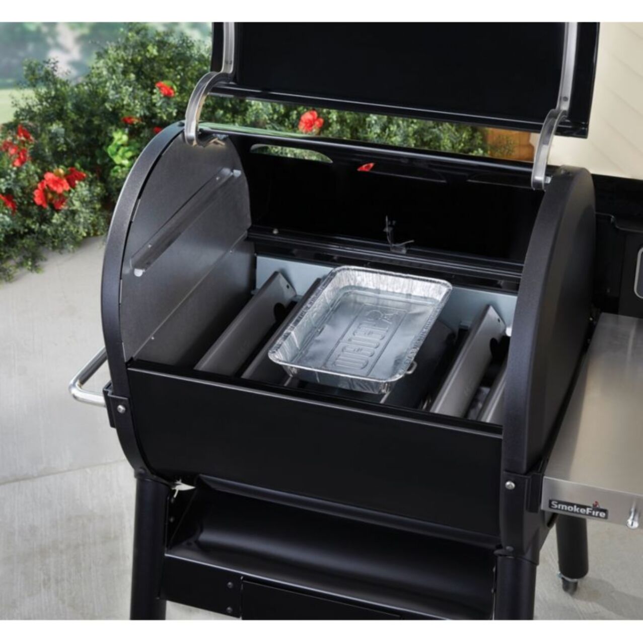 Barquette aluminium WEBER A EAU POUR SMOKEFIRE