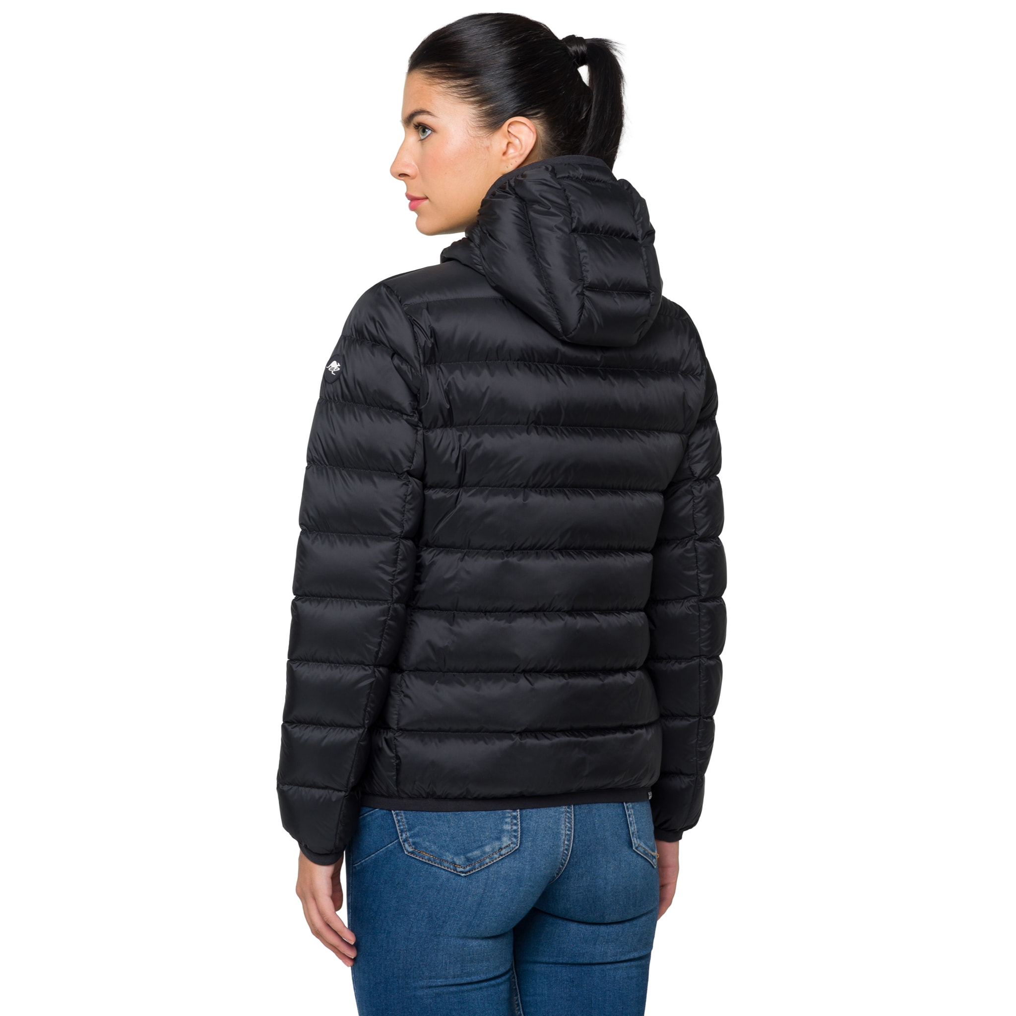 Plumífero Hot Buttered 100% plumón de ganso Chloe negro