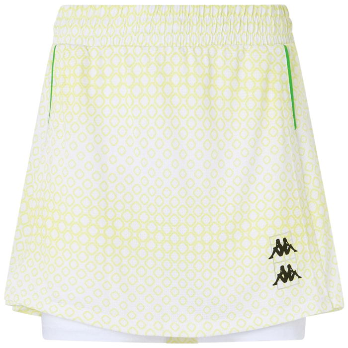 Kappa - Gonne Donna Bianco - Kombat Padel Fava 2