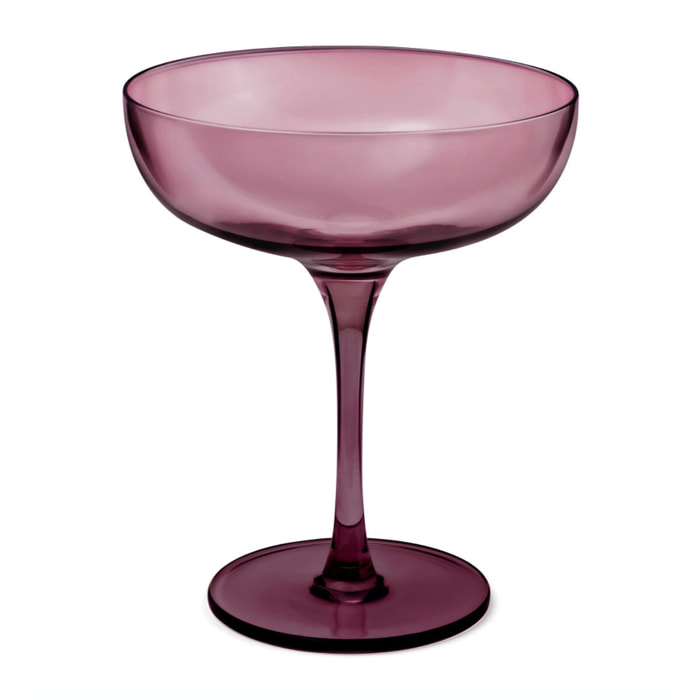 Eyden Rose - Lot de 4 coupes à champagne 17 cl