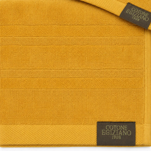 COTONE EGIZIANO Coppia Spugna Lusso 530 gr_40x60+60x110_Gr. Pietra