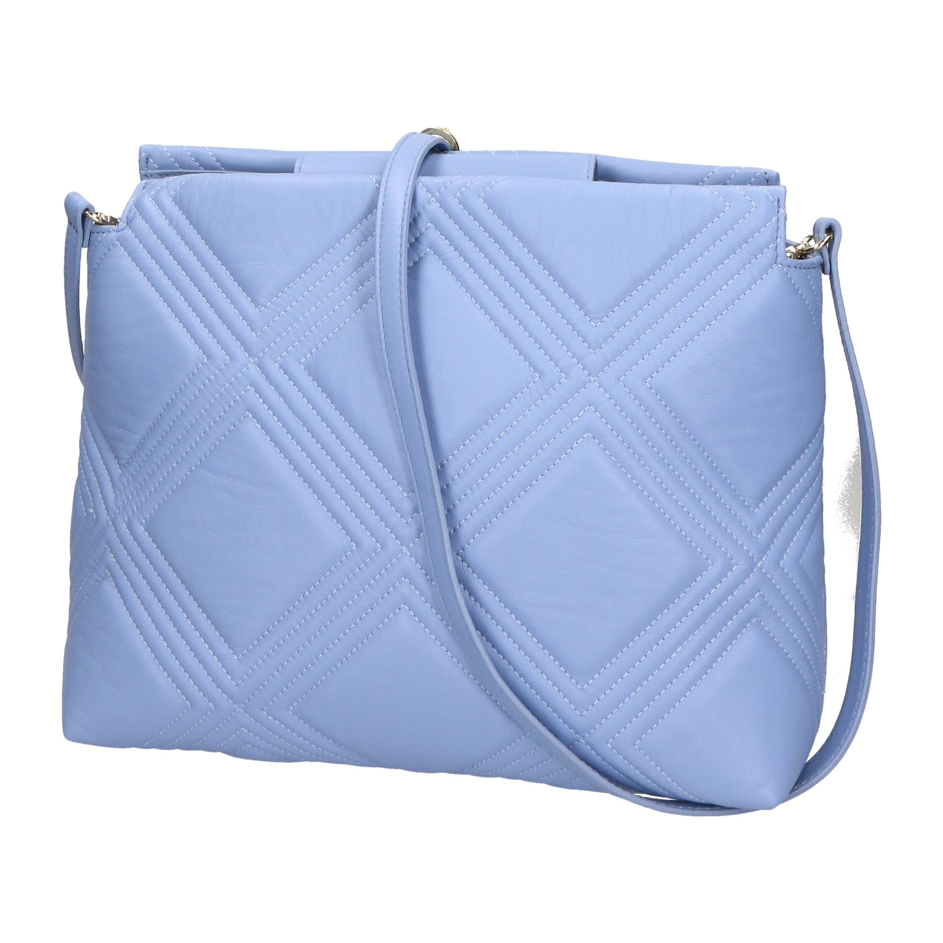 Borsa a tracolla da donna - Modello Ingrid - Vera pelle - 27.0 x 32.0 x 14.0 cm
