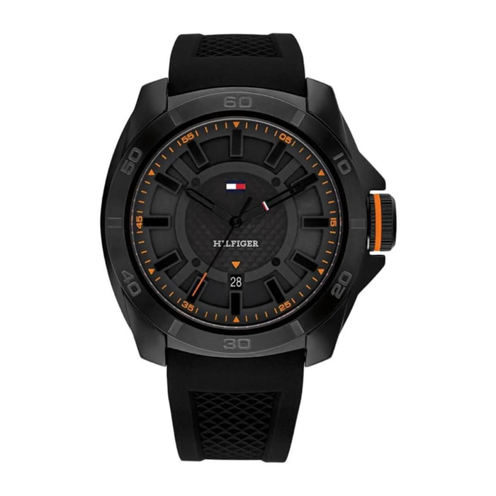 Reloj Tommy Hilfiger 1792137 Hombre Analogico Cuarzo con Correa de Silicona