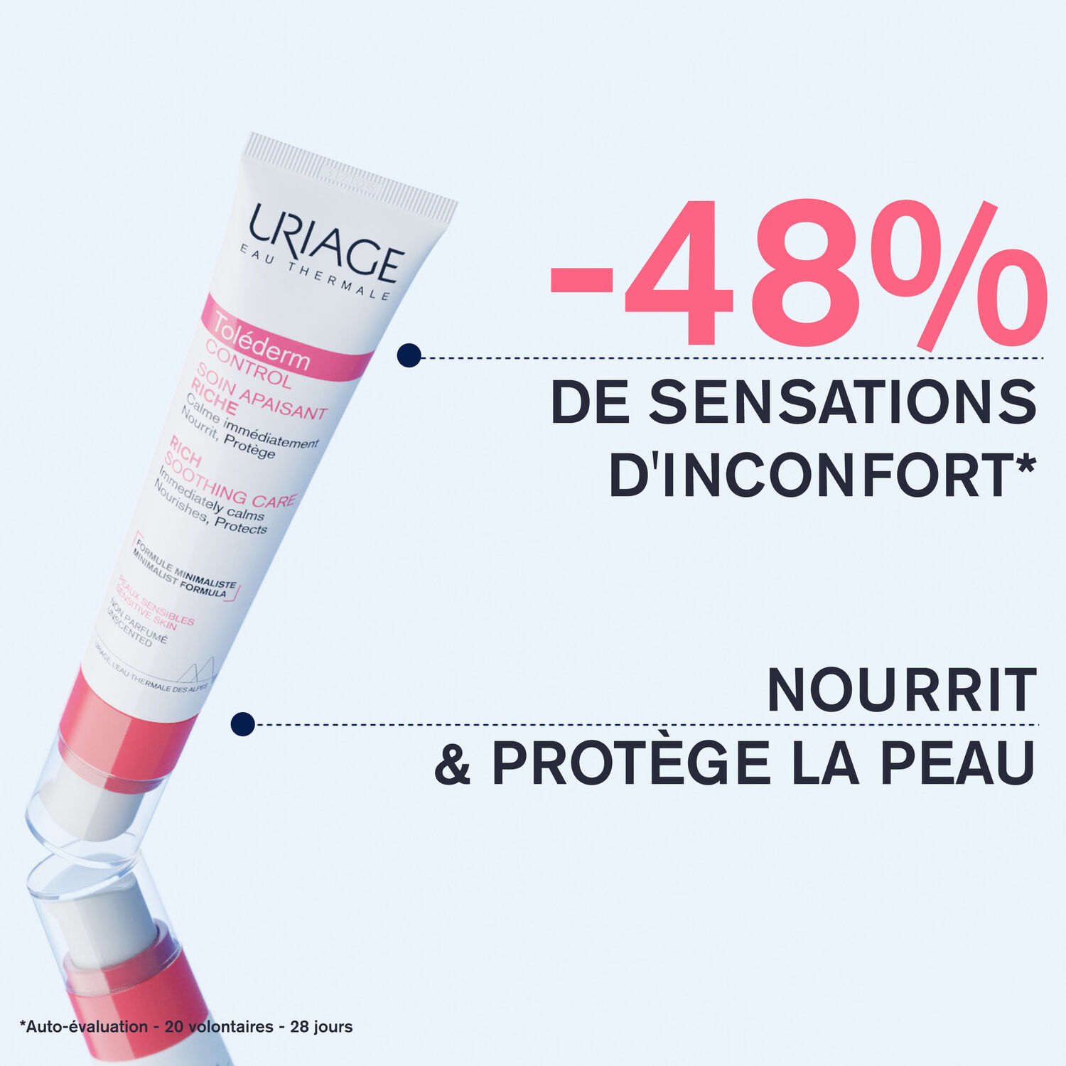 TOLEDERM - Control Soin calmant intensif riche 40ml