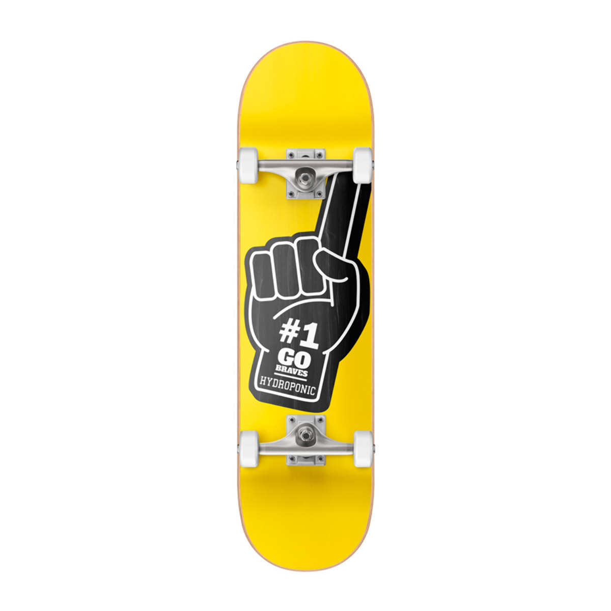 Skate completo Hydroponic HAND CO YELLOW