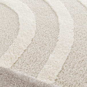 Tapis salon et chambre tissé motif géométrique MUBU