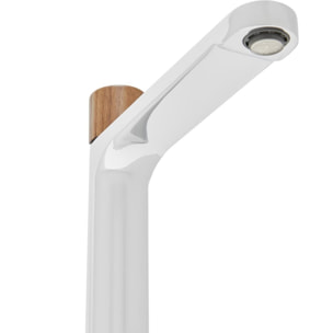 Mitigeur lavabo haut SAT Fusion à levier bois foncé (SATBSFU285DT)