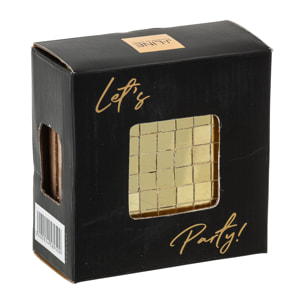 J-Line dessous de verre - verre- or - boîte de 4