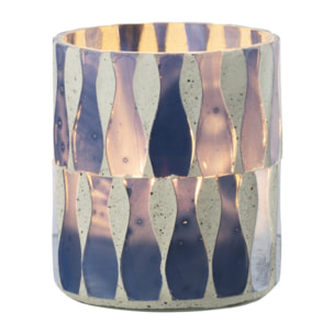 J-Line Chandelier - verre - bleu/blanc - small - 2 pièces