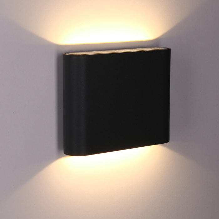 FORLIGHT Aplique Ip54 Slim Led 3,9W 3000K Gris Urbano 268Lm