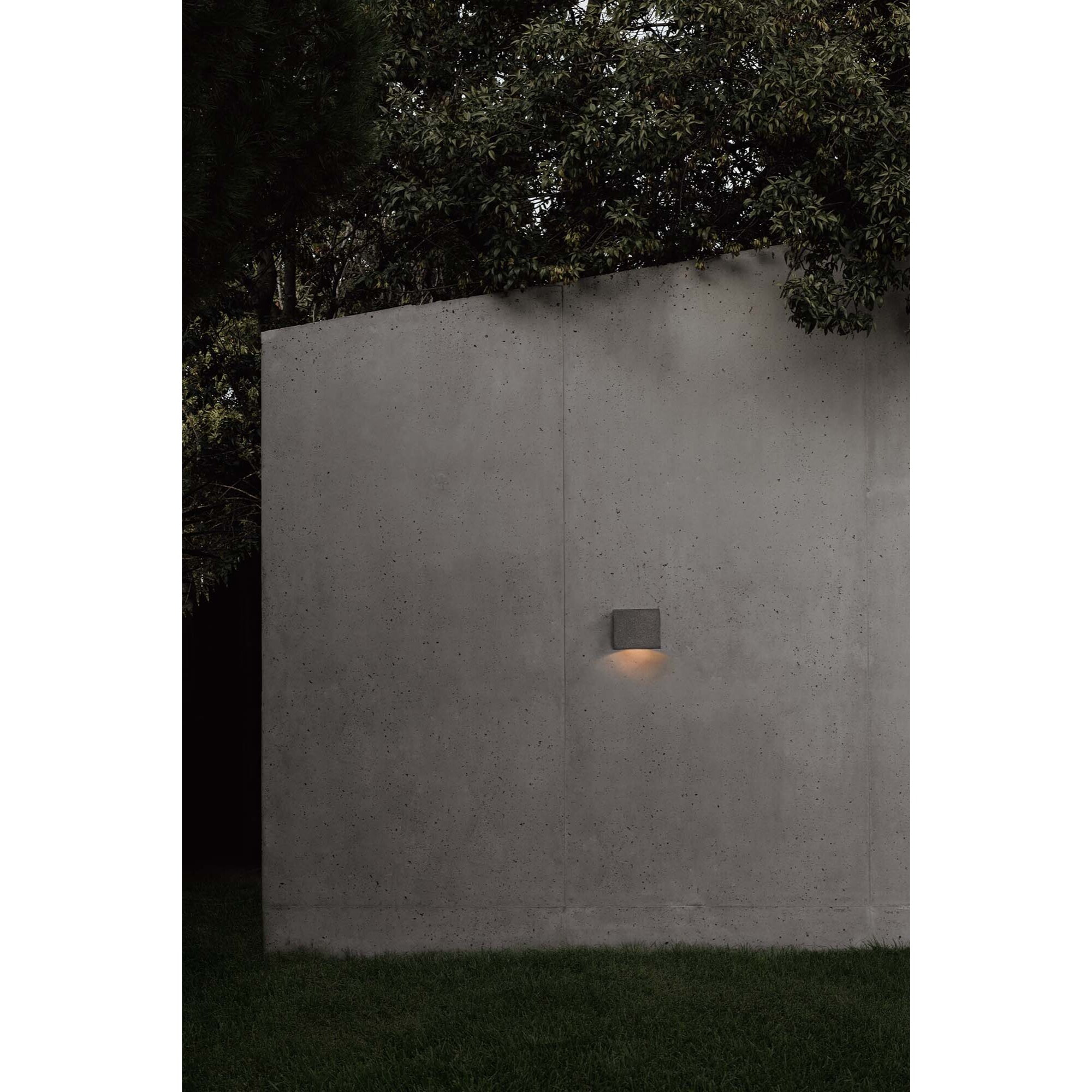 GROT 160 Lampada paletti muro grigio 2700K