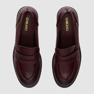 Zapatos - Vino - Tacón: 6 cm